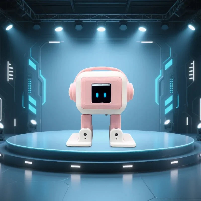 EMO AI Robot – Interactive Smart Desktop Companion with Dancing & Chat