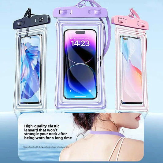 Waterproof Phone Pouch – Touch Screen, Neck Strap & Dive-Ready