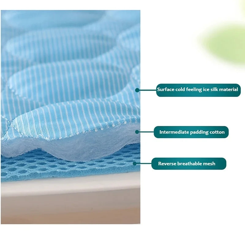 Pet Cooling Mat – Extra Large Summer Cooling Pad for Cats & Dogs