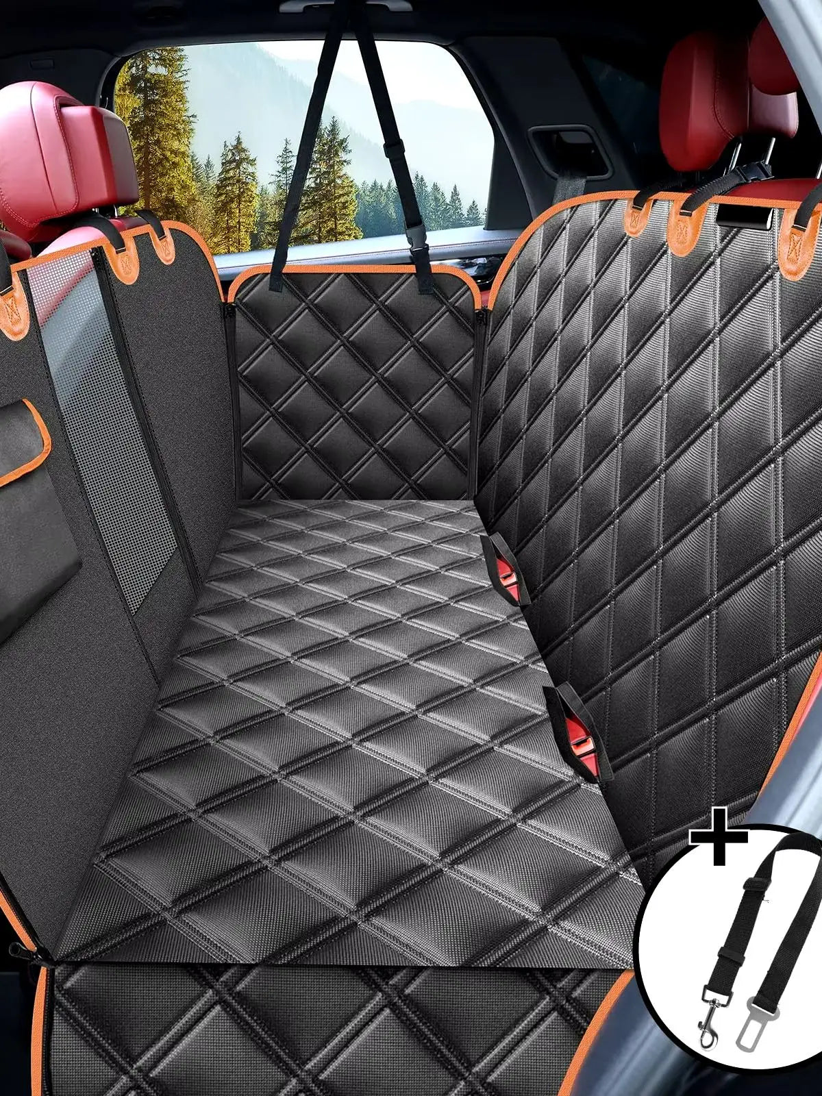 Dog Seat Belt for Car – Adjustable Safety Harness