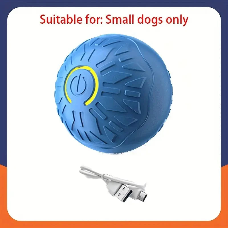 Smart Interactive Cat Toy Ball – USB Auto-Moving Bouncing Pet Toy