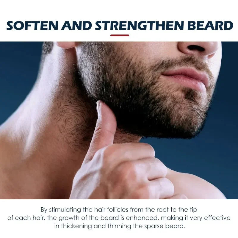 Beard Growth Oil for Men – Nourishing Thickening & Grooming Treatment (30ml)