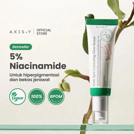 AXIS-Y Dark Spot Correcting Glow Serum – Korean Brightening & Moisturizing Essence (50ml)