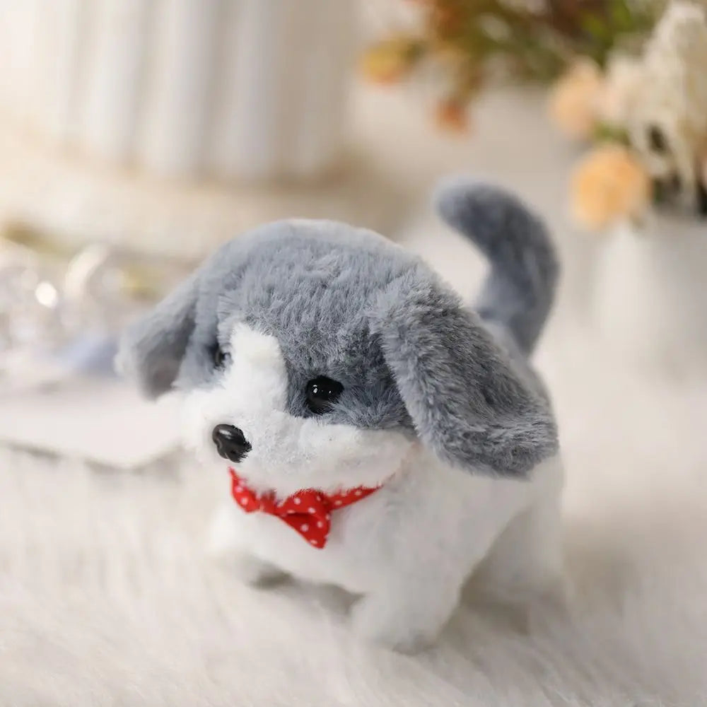 Interactive Robot Puppy Plush Toy – Walks, Barks & Wags Tail
