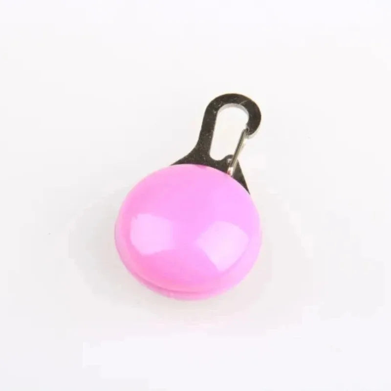 LED Glow Cat Collar Pendant – Night Safety Light for Cats & Dogs