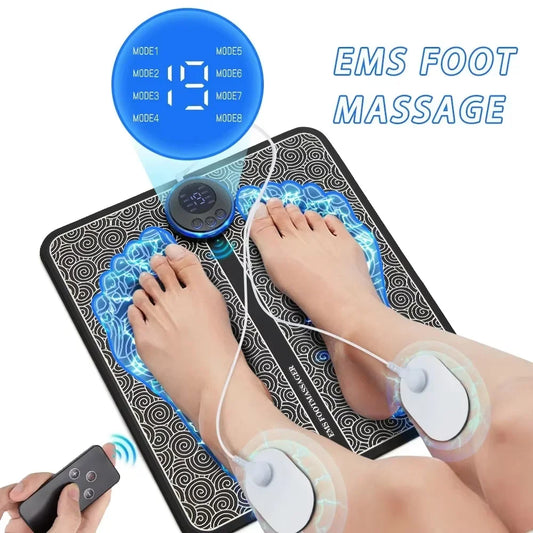 Electric Foot Massager Pad Muscle Massage Relaxation Trainer For Massage Fitness