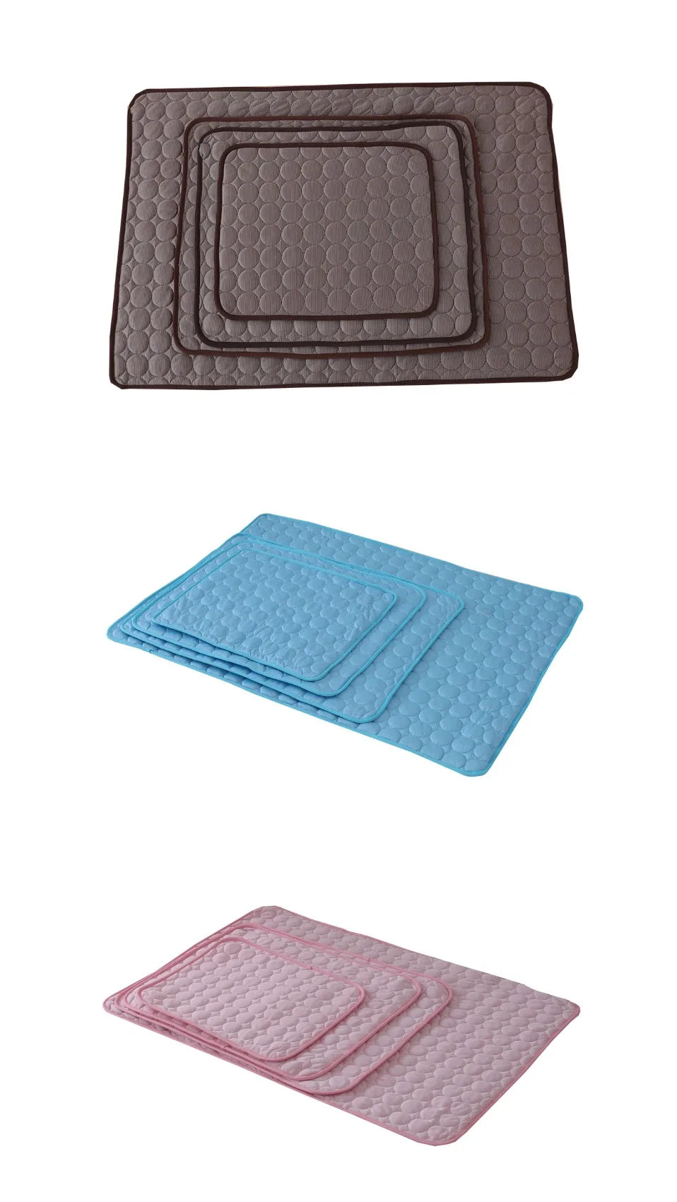 Pet Cooling Mat – Extra Large Summer Cooling Pad for Cats & Dogs