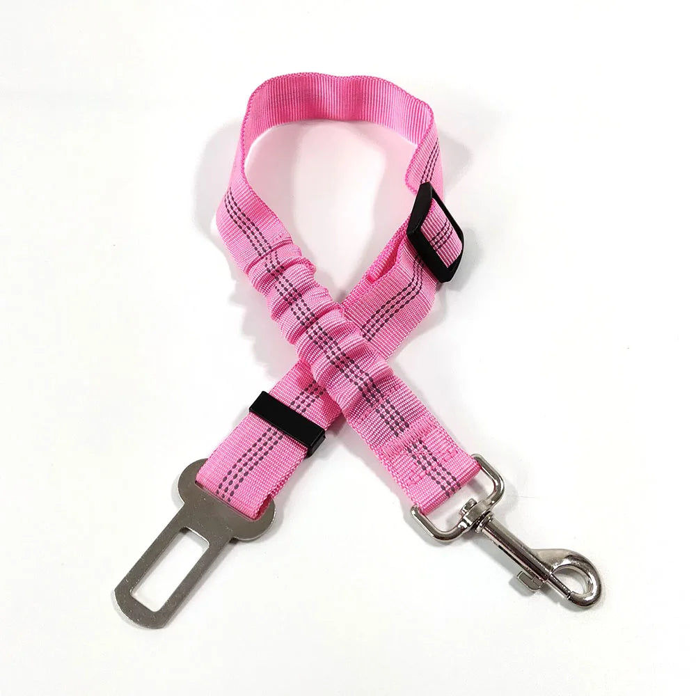 Dog Car Seat Belt – Adjustable Reflective Safety Harness