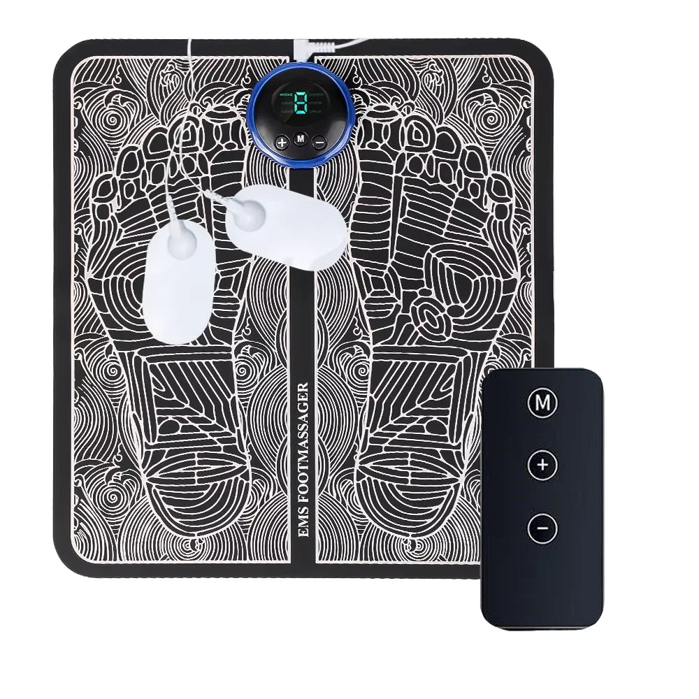 Electric Foot Massager Pad – Muscle Relief & Relaxation for Men & Women