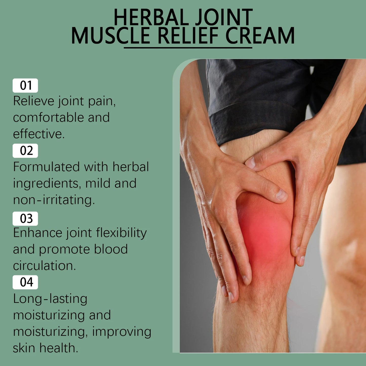 Muscle & Joint Soothing Cream – Pain Relief Ointment (100g)