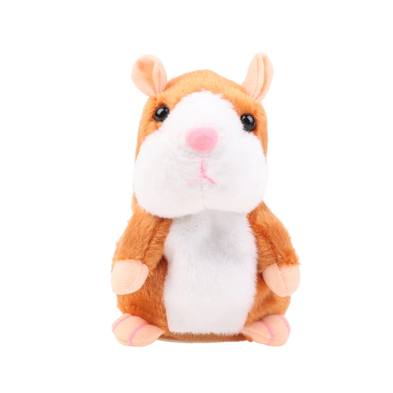 Talking Hamster Plush Toy – Interactive Repeating Stuffed Animal for Kids
