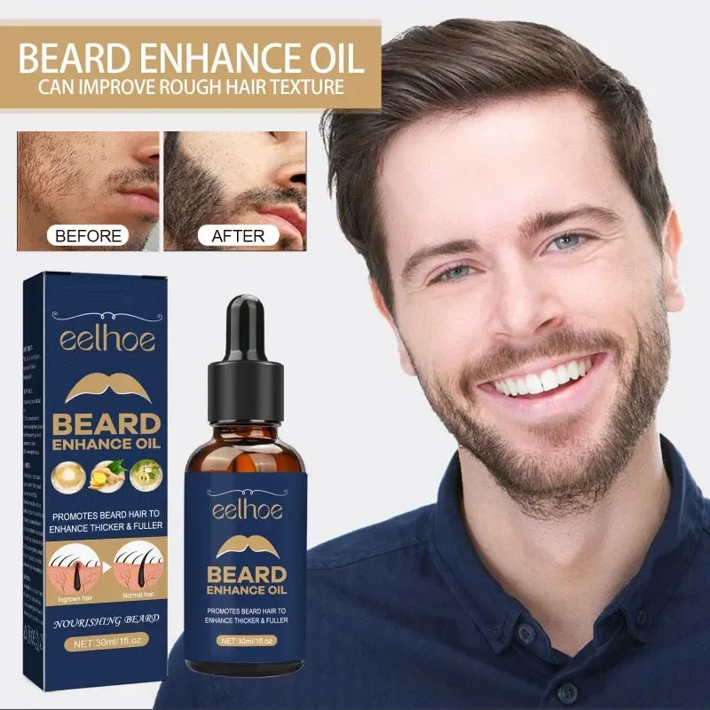 Beard Growth Oil for Men – Nourishing Thickening & Grooming Treatment (30ml)