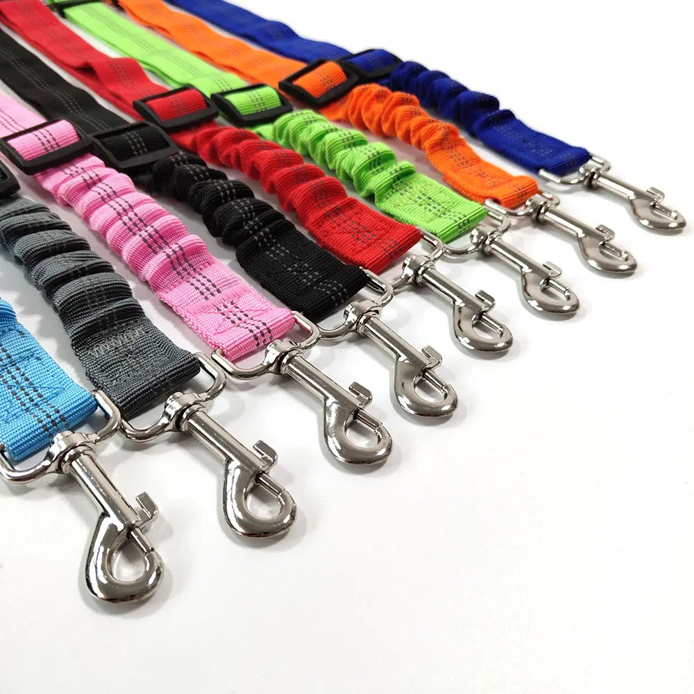 Dog Car Seat Belt – Adjustable Reflective Safety Harness
