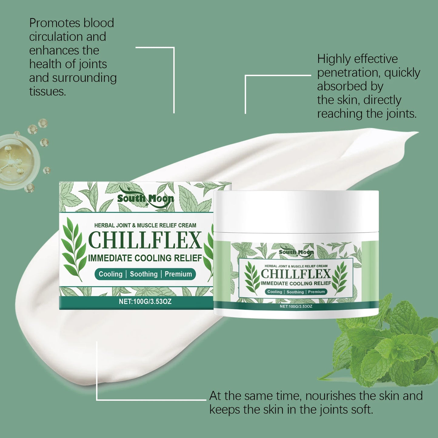 Muscle & Joint Soothing Cream – Pain Relief Ointment (100g)