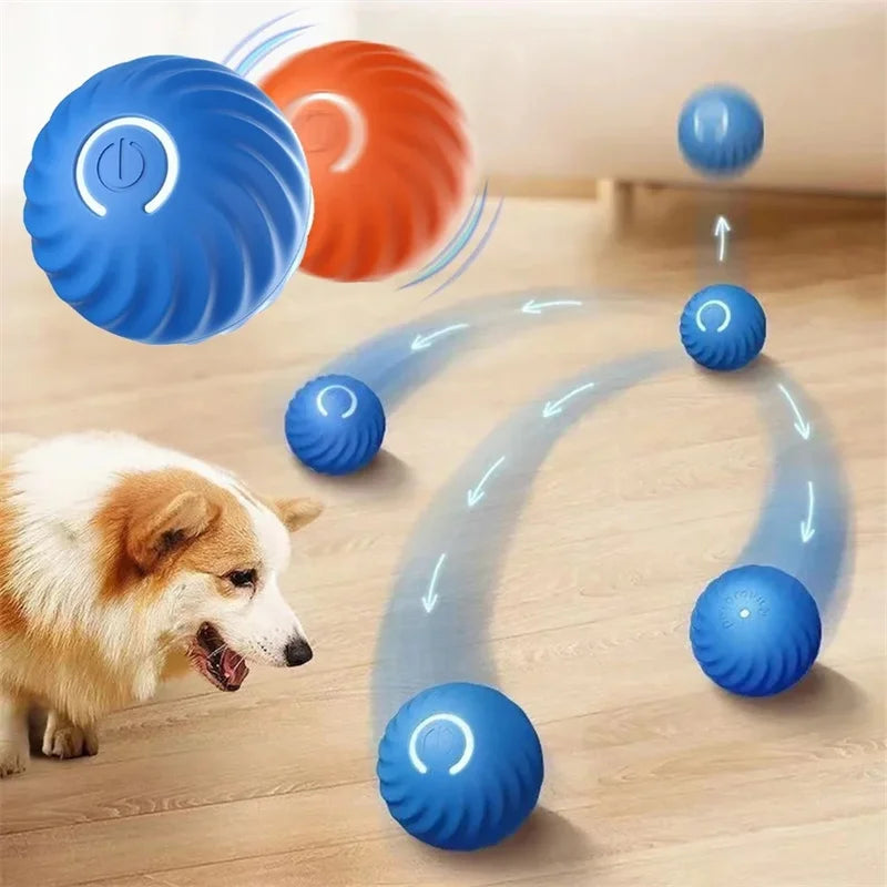 Smart Interactive Cat Toy Ball – USB Auto-Moving Bouncing Pet Toy