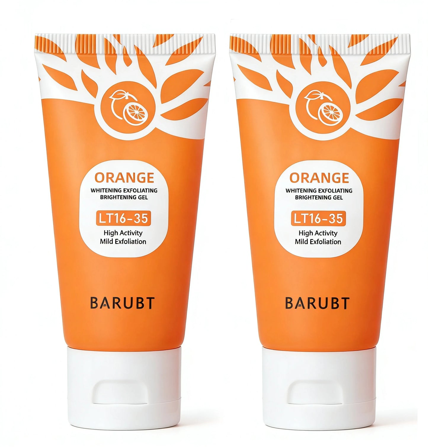 Orange Exfoliating Gel – Gentle Face & Body Scrub (50g)