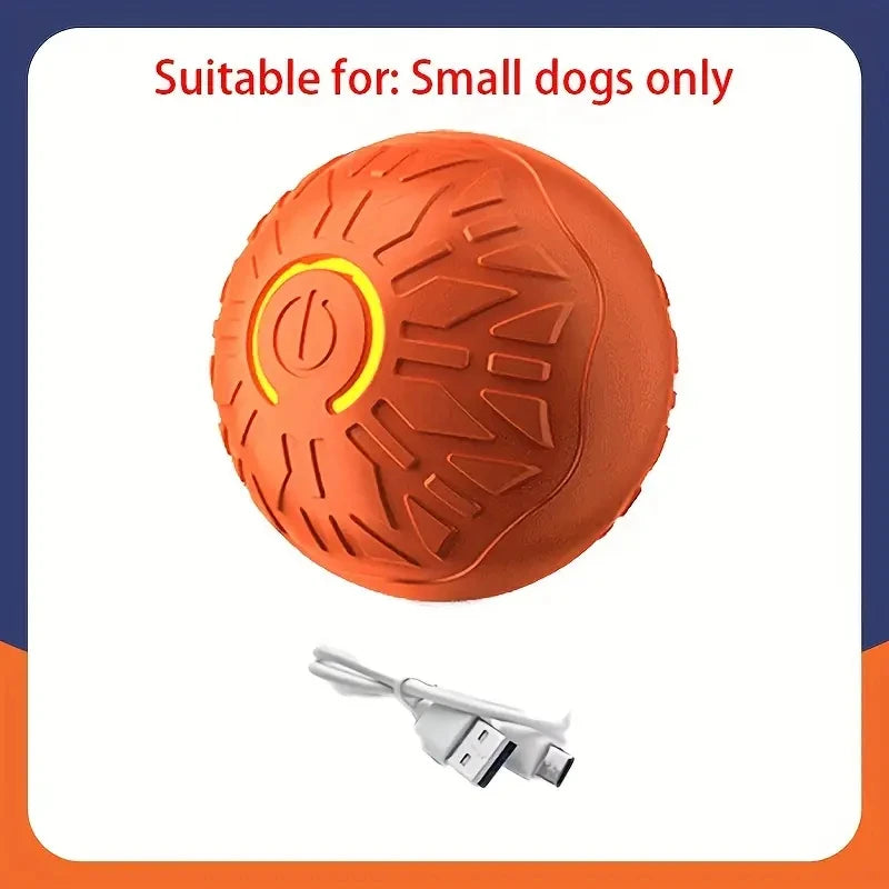 Smart Interactive Cat Toy Ball – USB Auto-Moving Bouncing Pet Toy