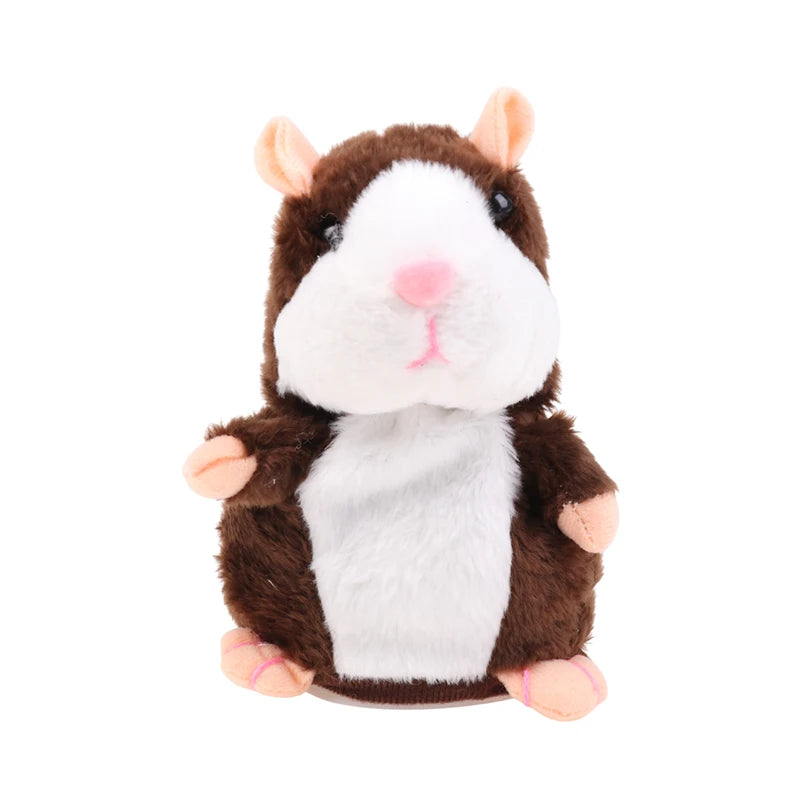 Talking Hamster Plush Toy – Interactive Repeating Stuffed Animal for Kids