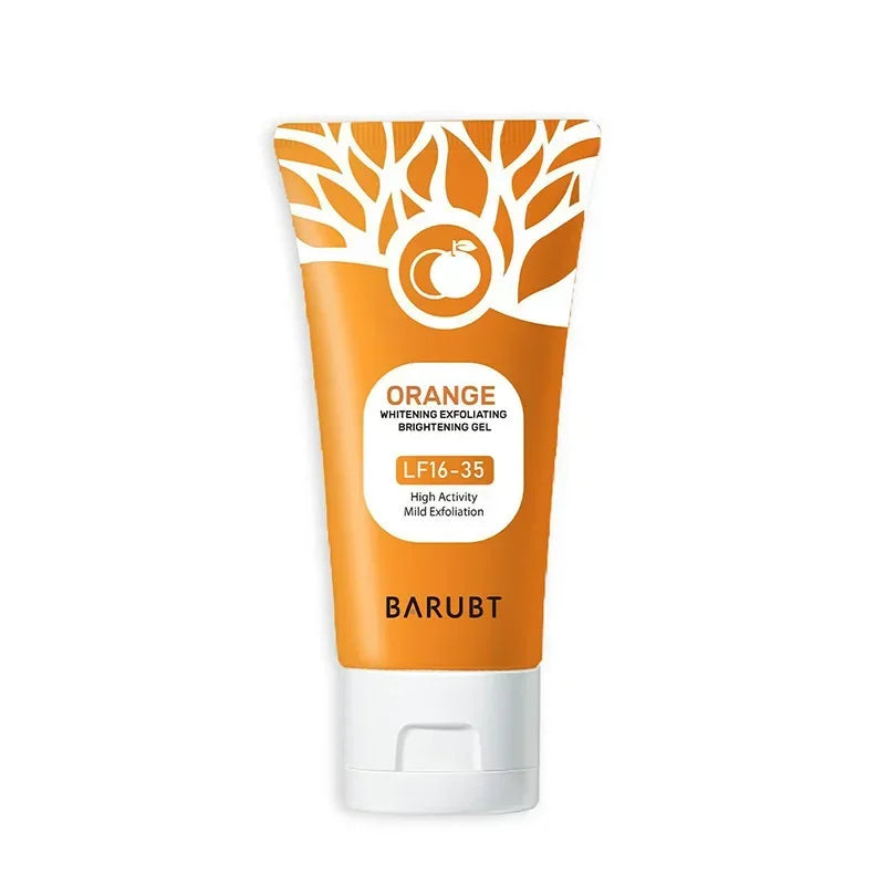 Orange Exfoliating Gel – Gentle Face & Body Scrub (50g)
