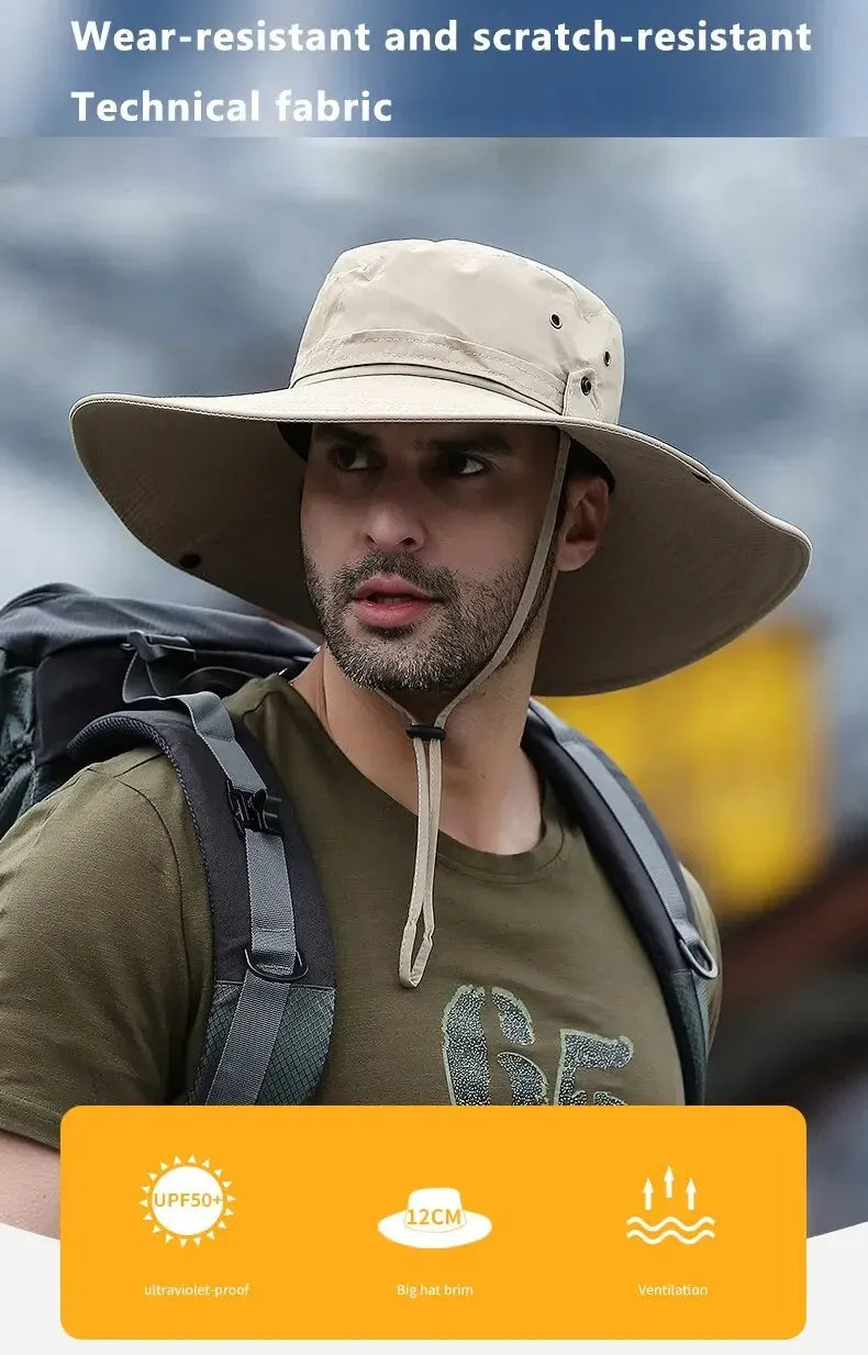 Fishing Hat – Breathable Mesh, Sun Protection for Outdoor Adventures