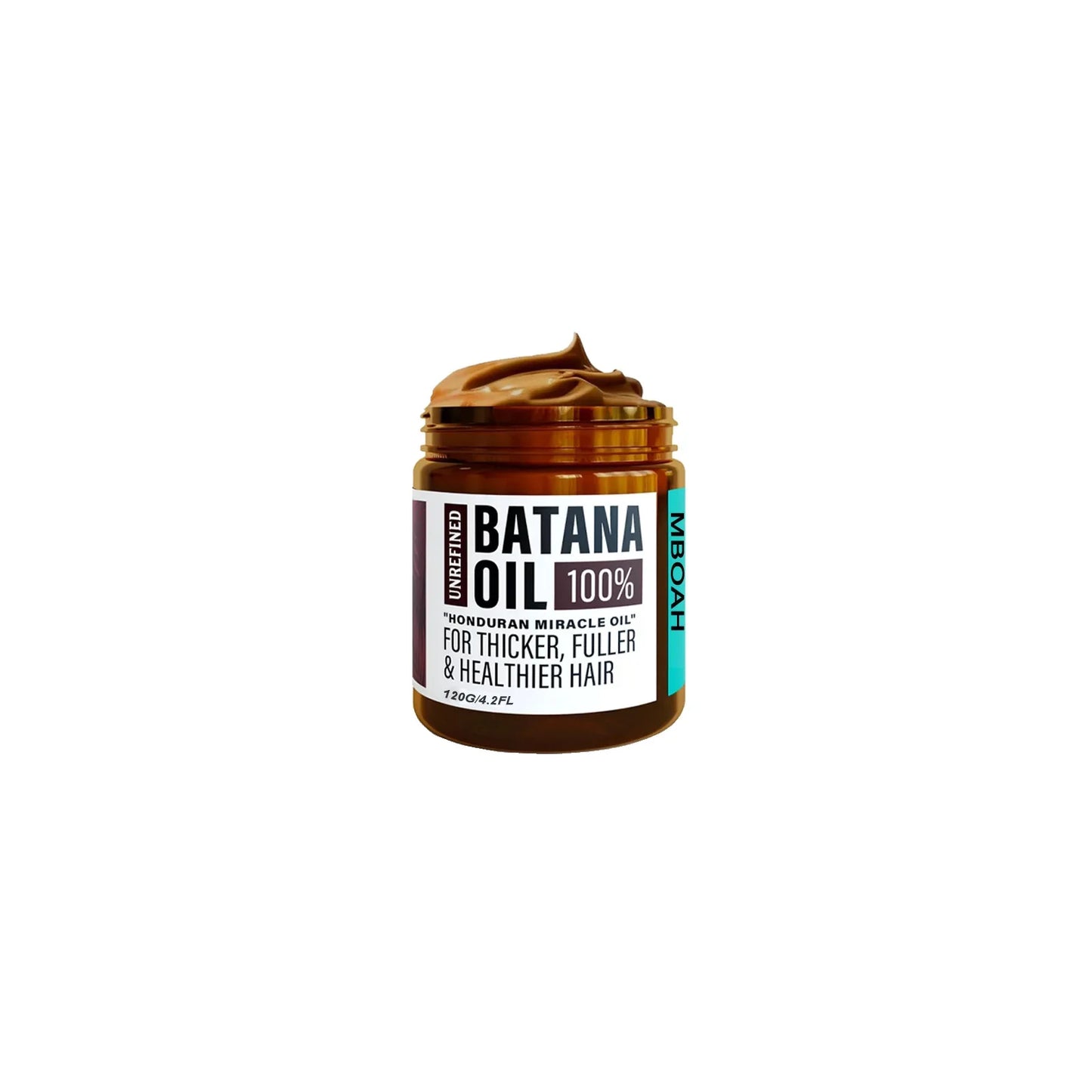 100% Pure Batana Oil – Honduran Hair Nutrition Oil for Fuller, Thicker & Silky Hair (120g)