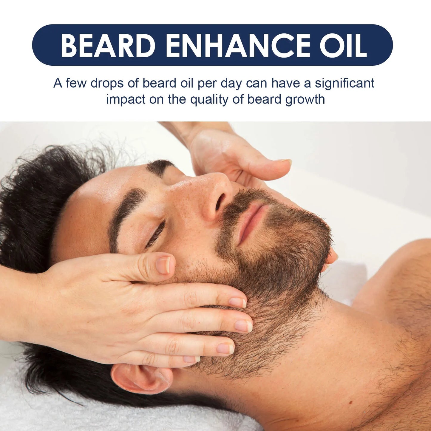 Beard Growth Oil for Men – Nourishing Thickening & Grooming Treatment (30ml)