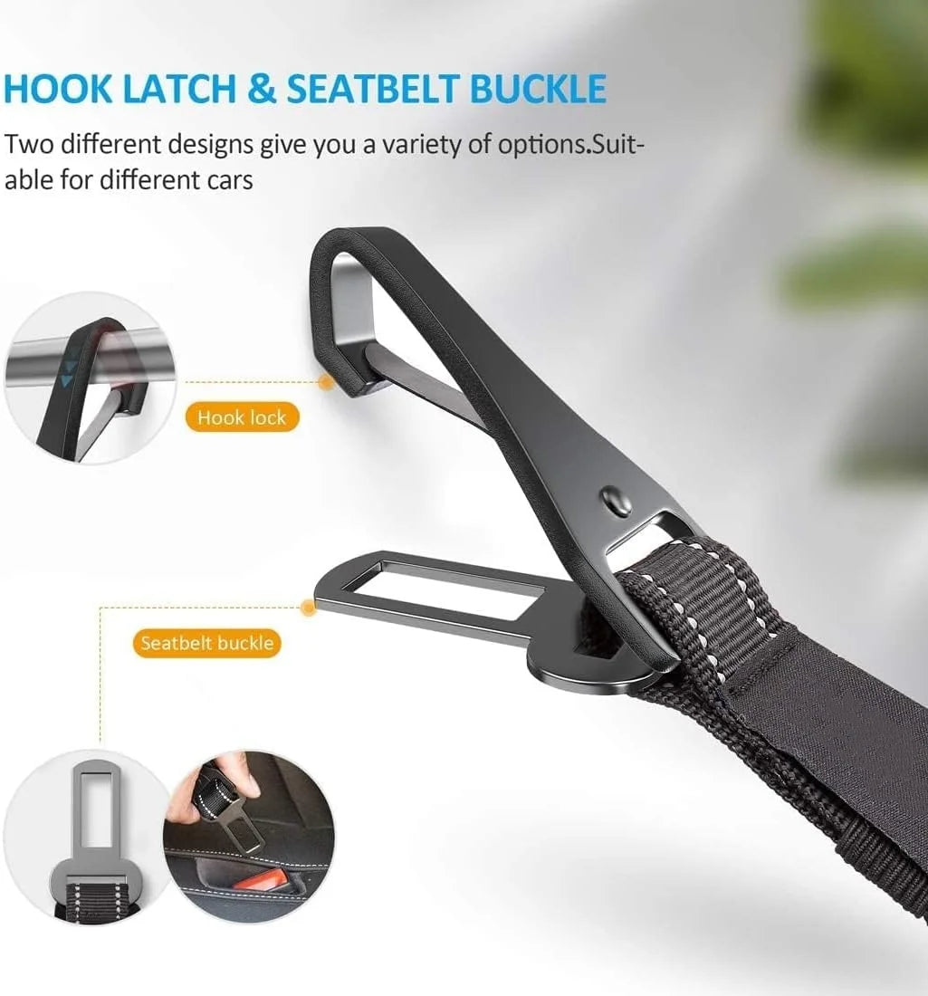Dog Seat Belt for Car – Adjustable Safety Harness