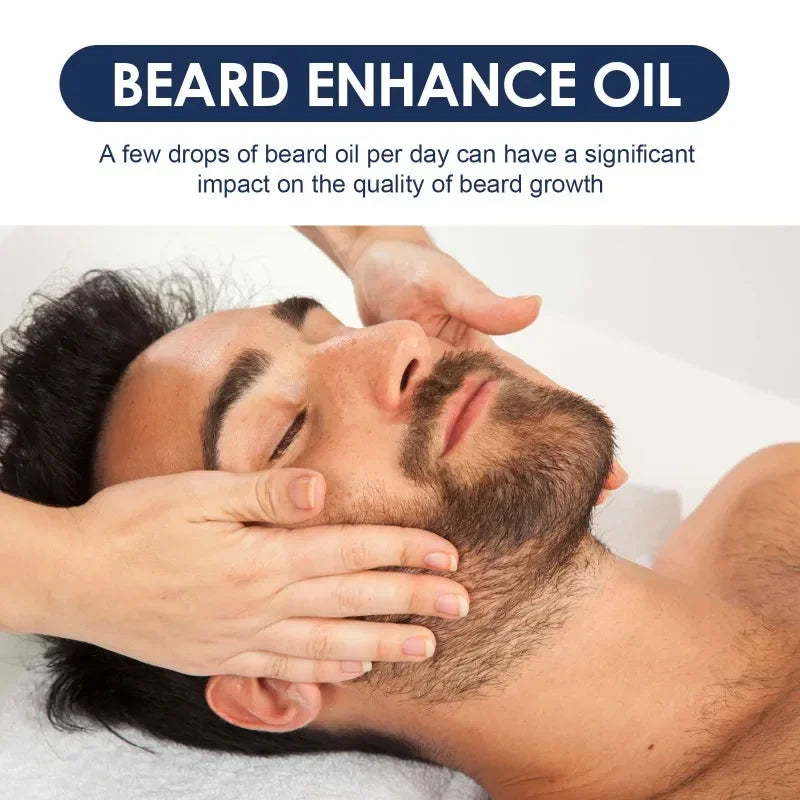 Beard Growth Oil for Men – Nourishing Thickening & Grooming Treatment (30ml)