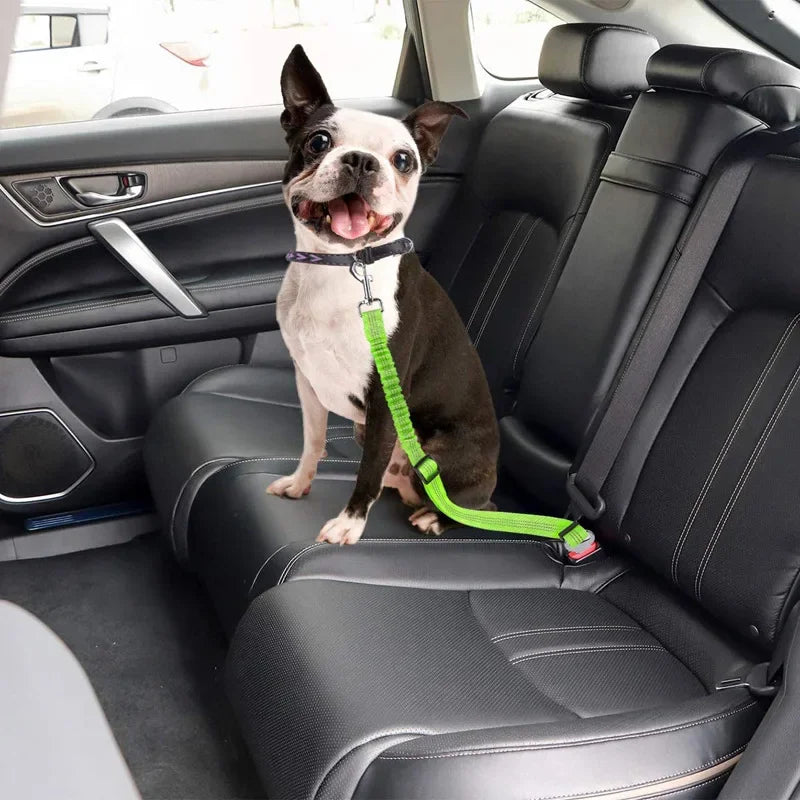 Dog Car Seat Belt – Adjustable Reflective Safety Harness