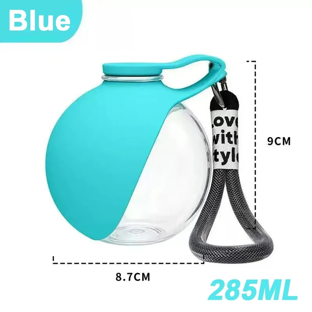 2-in-1 Dog Water Bottle with Collapsible Bowl – Perfect for Outdoor Adventures