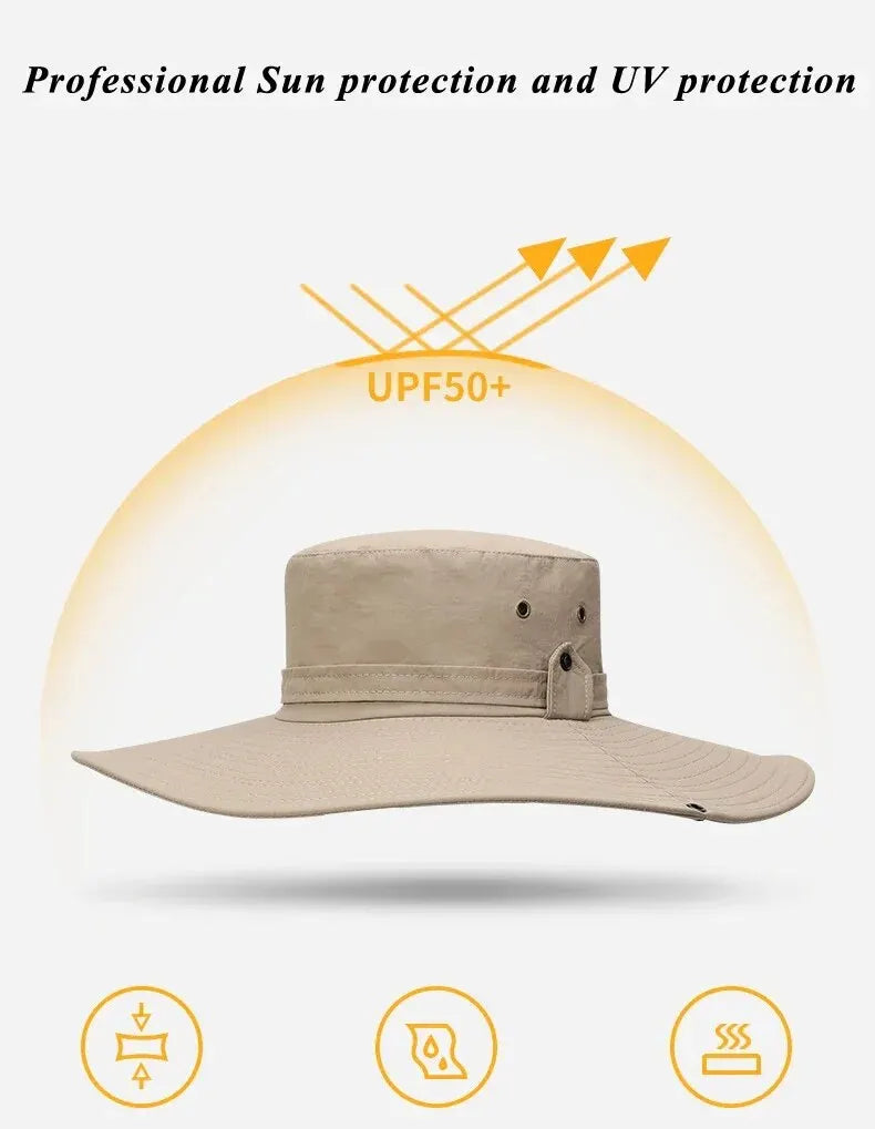 Fishing Hat – Breathable Mesh, Sun Protection for Outdoor Adventures