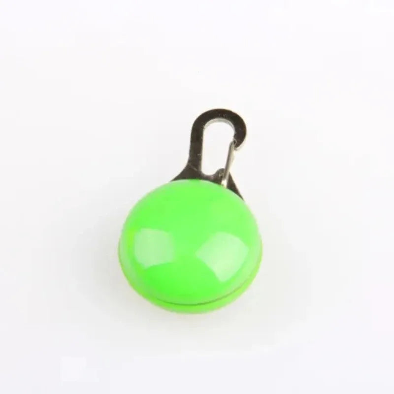LED Glow Cat Collar Pendant – Night Safety Light for Cats & Dogs