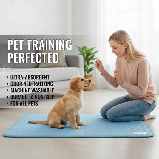Ice Silk Cooling Mat for Cats – Breathable Self-Cooling Pet Pad