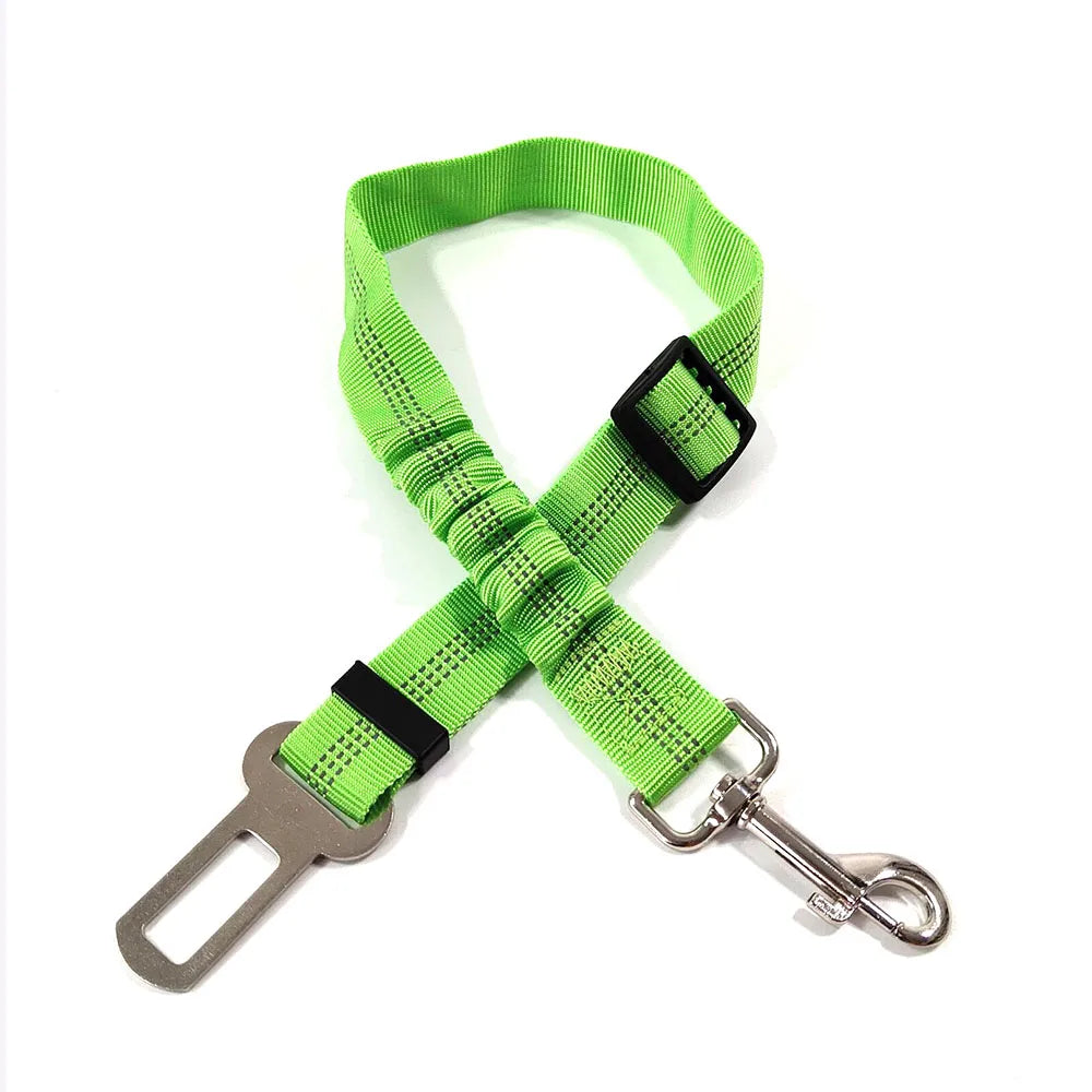 Dog Car Seat Belt – Adjustable Reflective Safety Harness