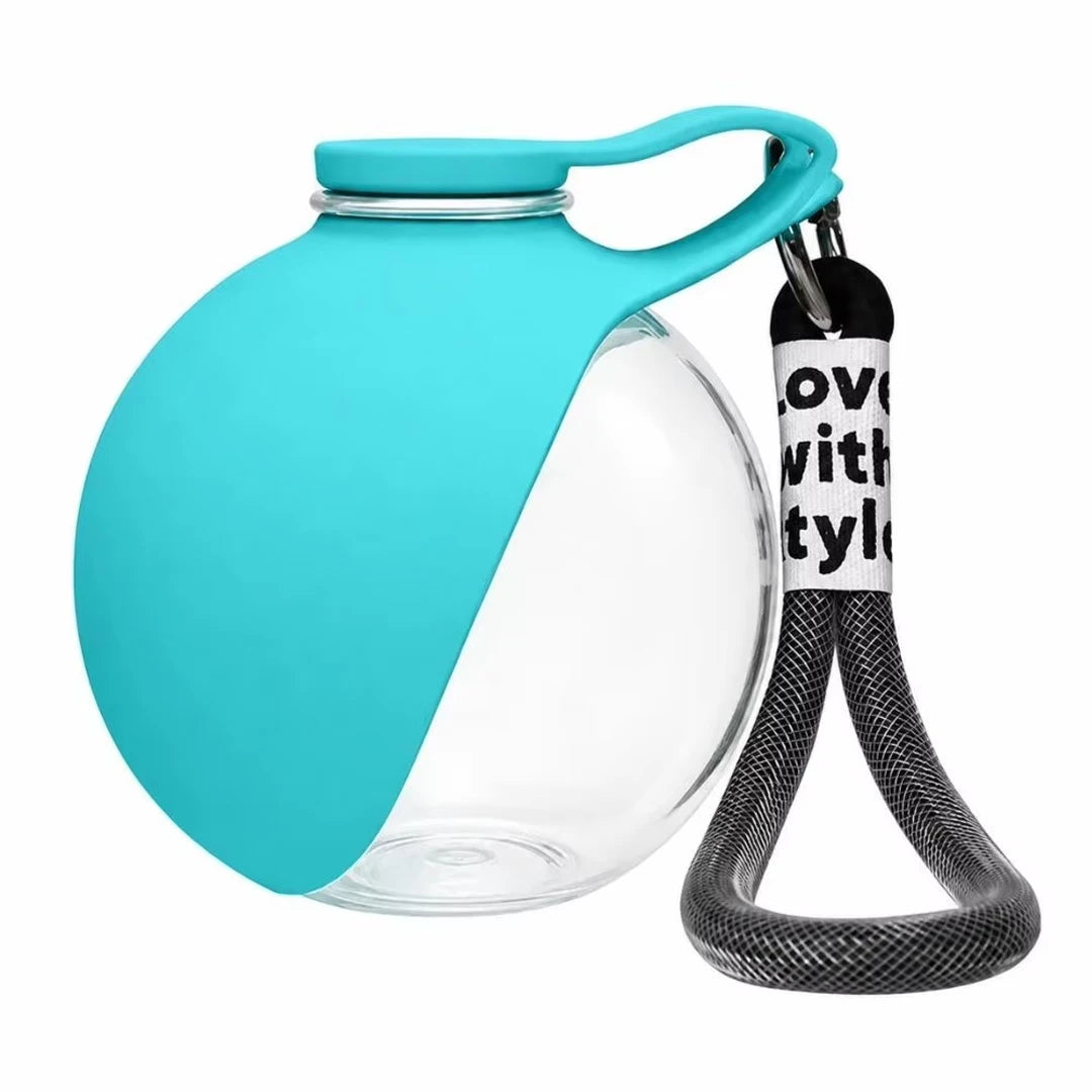 2-in-1 Dog Water Bottle with Collapsible Bowl – Perfect for Outdoor Adventures