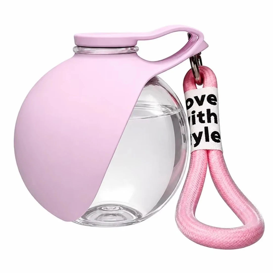 2-in-1 Dog Water Bottle with Collapsible Bowl – Perfect for Outdoor Adventures