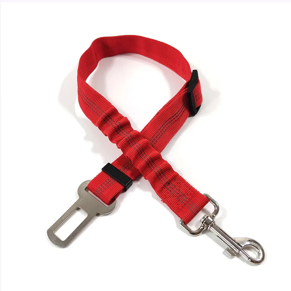 Dog Car Seat Belt – Adjustable Reflective Safety Harness