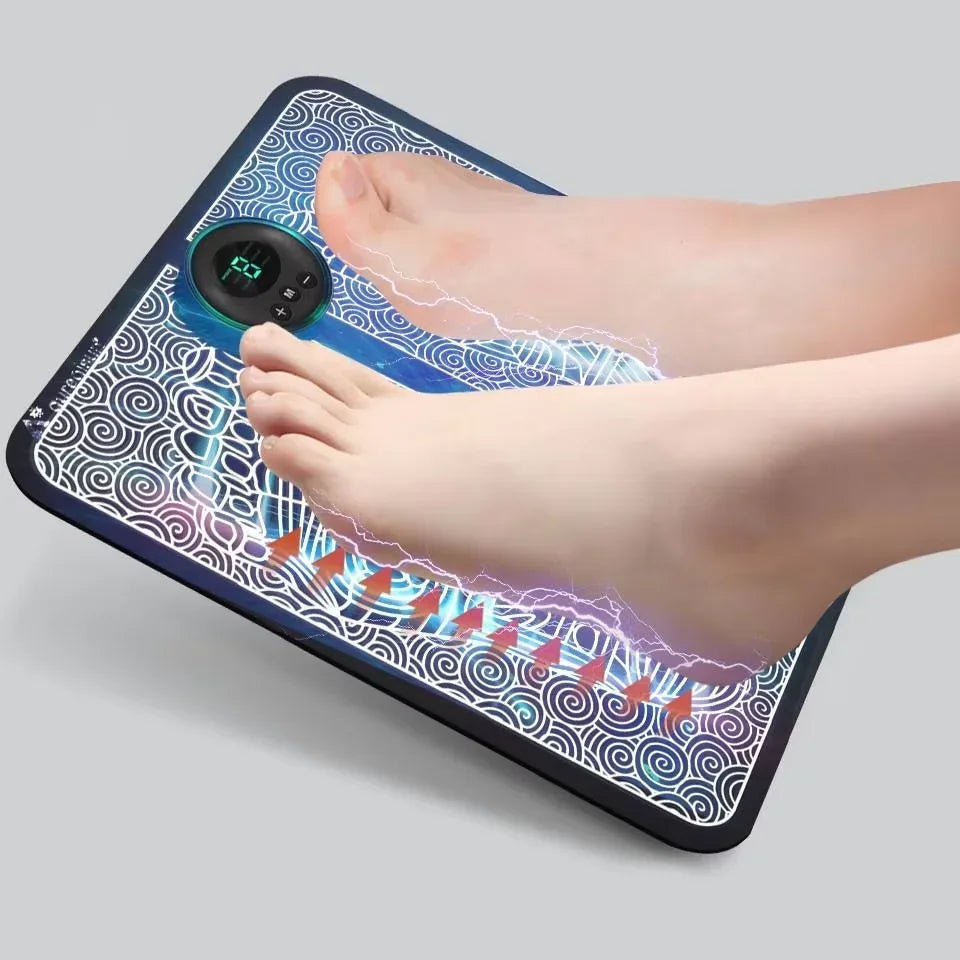 Electric Foot Massager Pad – Muscle Relief & Relaxation for Men & Women