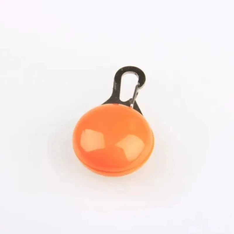 LED Glow Cat Collar Pendant – Night Safety Light for Cats & Dogs