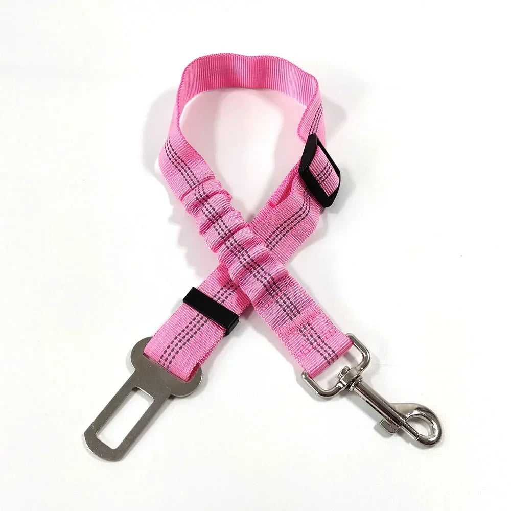 Dog Car Seat Belt – Adjustable Reflective Safety Harness