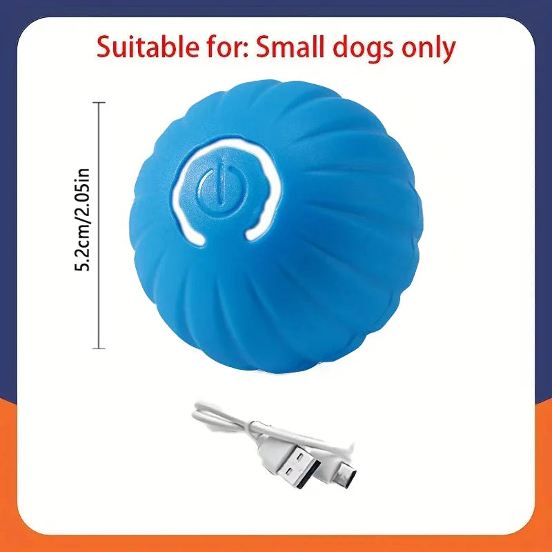 Smart Interactive Cat Toy Ball – USB Auto-Moving Bouncing Pet Toy