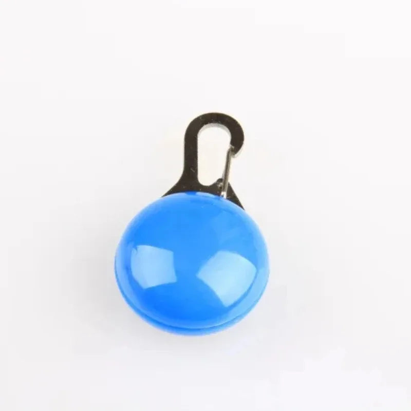 LED Glow Cat Collar Pendant – Night Safety Light for Cats & Dogs