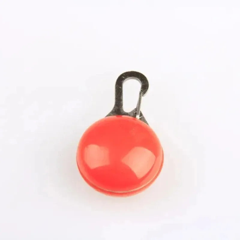 LED Glow Cat Collar Pendant – Night Safety Light for Cats & Dogs