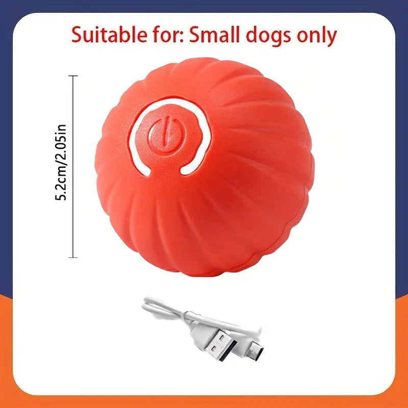 Smart Interactive Cat Toy Ball – USB Auto-Moving Bouncing Pet Toy