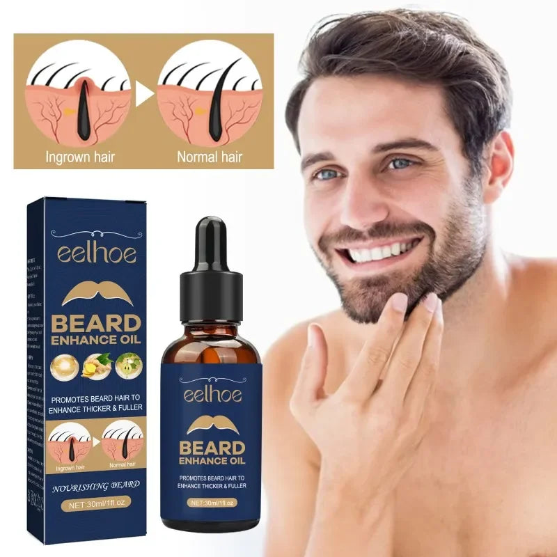 Beard Growth Oil for Men – Nourishing Thickening & Grooming Treatment (30ml)