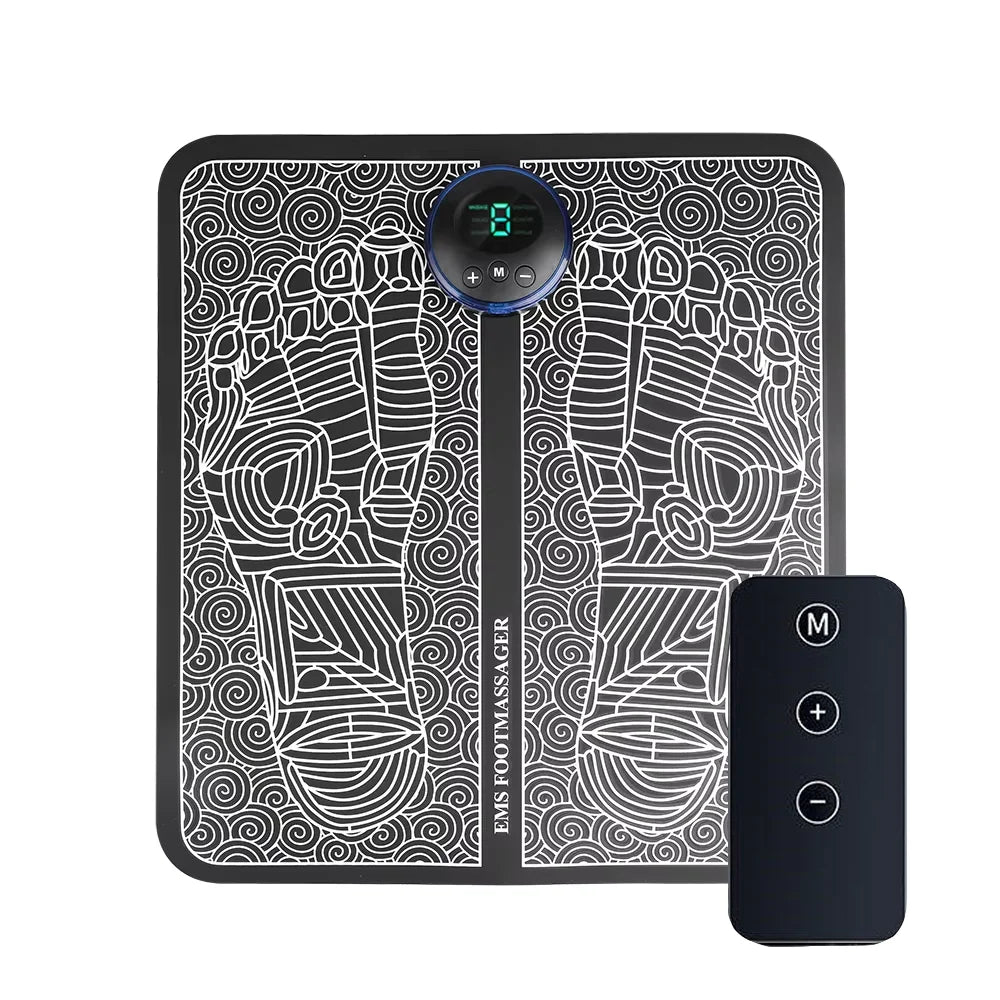 Electric Foot Massager Pad – Muscle Relief & Relaxation for Men & Women