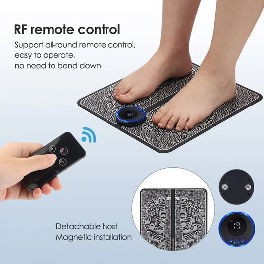 Electric Foot Massager Pad – Muscle Relief & Relaxation for Men & Women