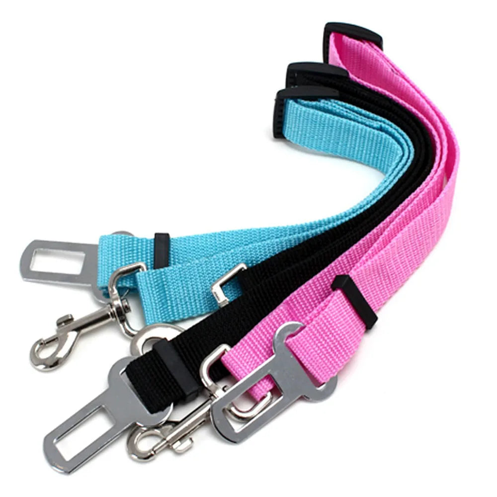 Dog Car Seat Belt – Adjustable Reflective Safety Harness